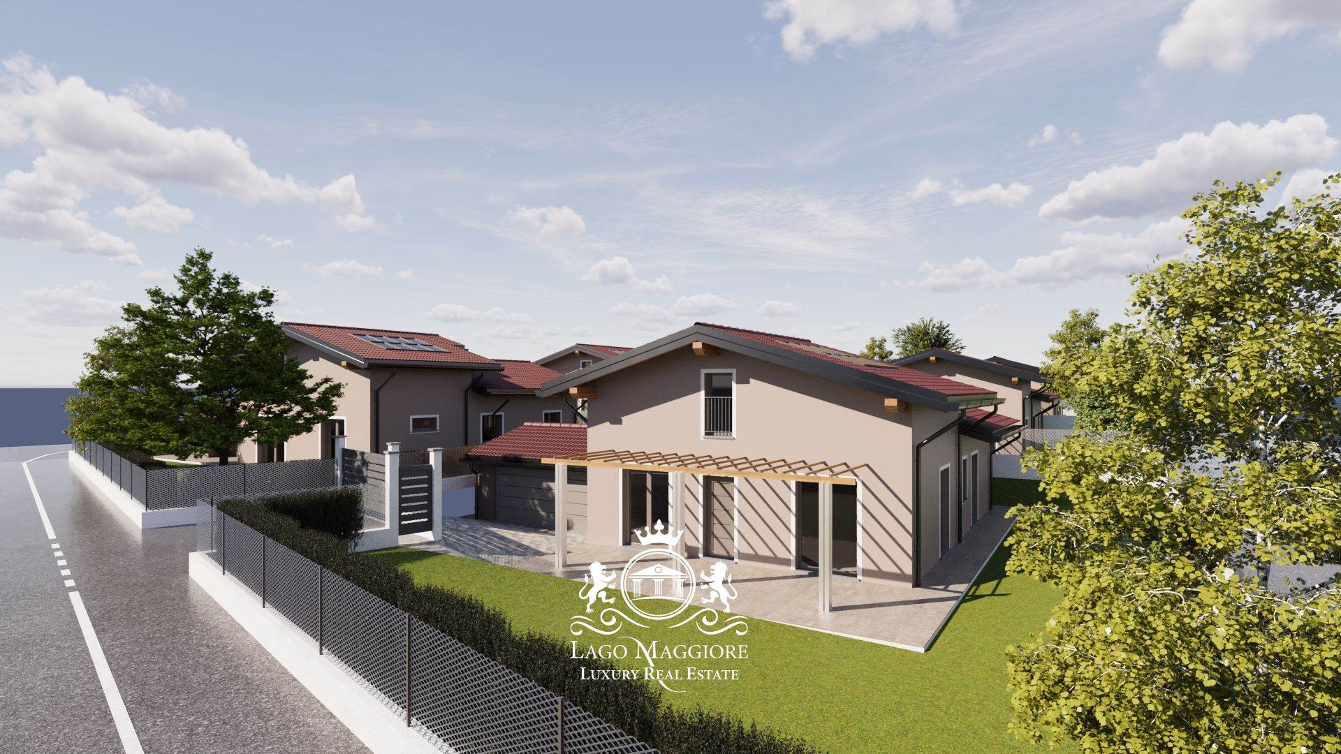 Villa Alexandra esclusiva nuova villa in area residenziale a pochi metri dalle sponde del Lago
